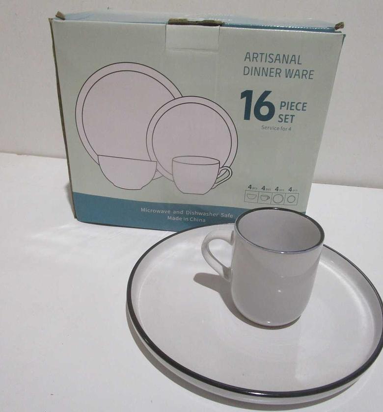 16pcs dinner set matt 10.5'' image