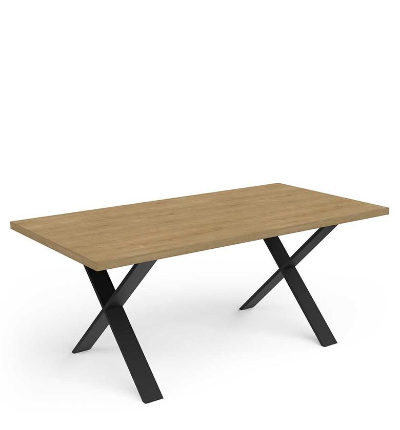 Table with metal black legs image