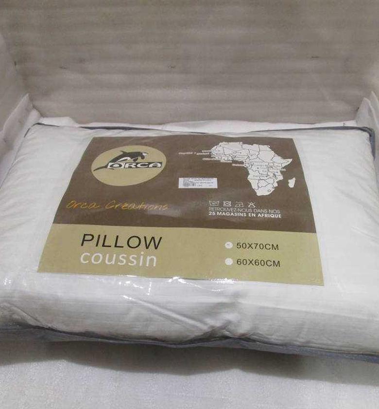 Pillow  white jac with pi image