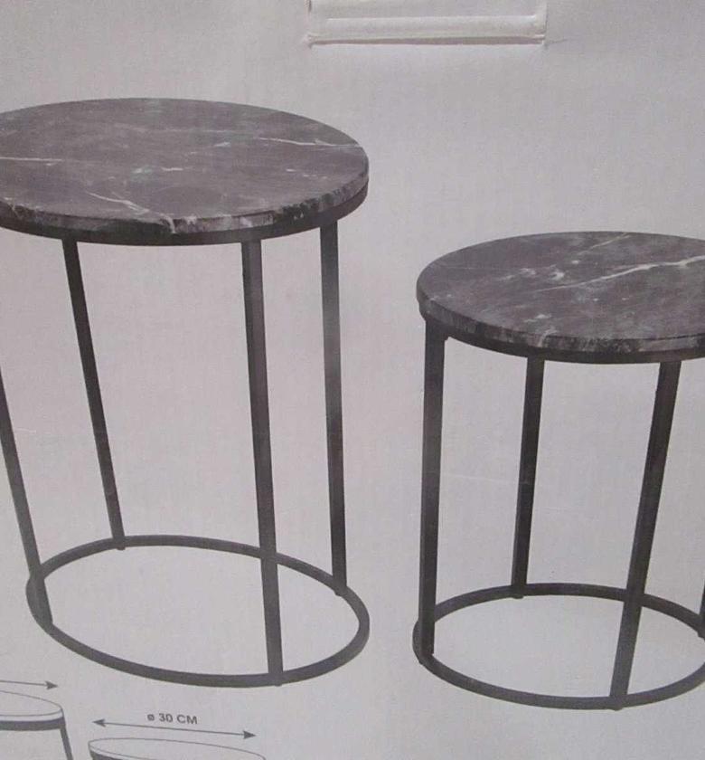 Side table set of 2 image