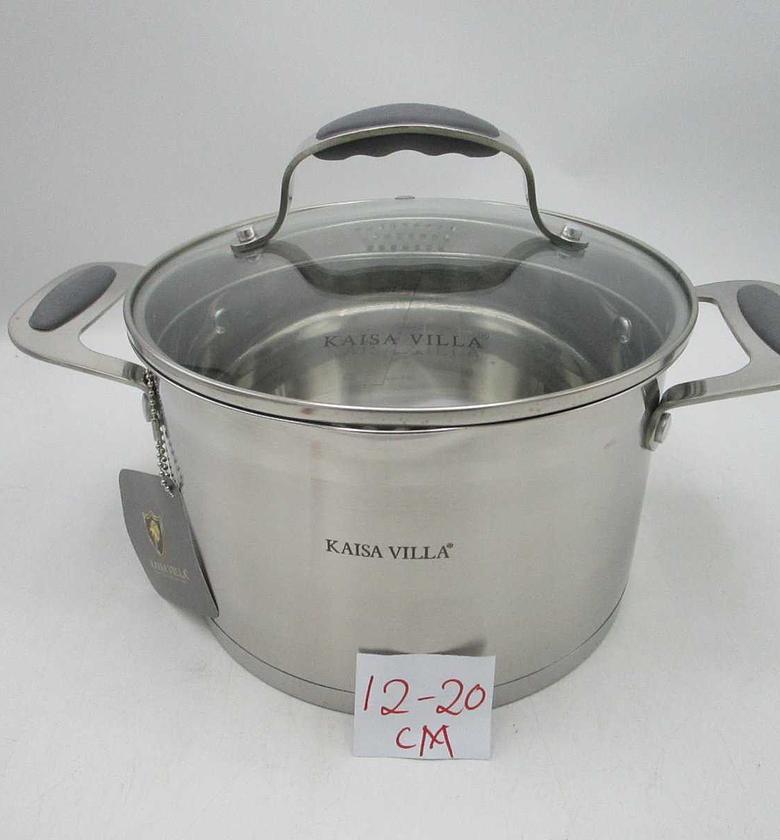 Casserole stainless steel +-ang-20*12.5cm image