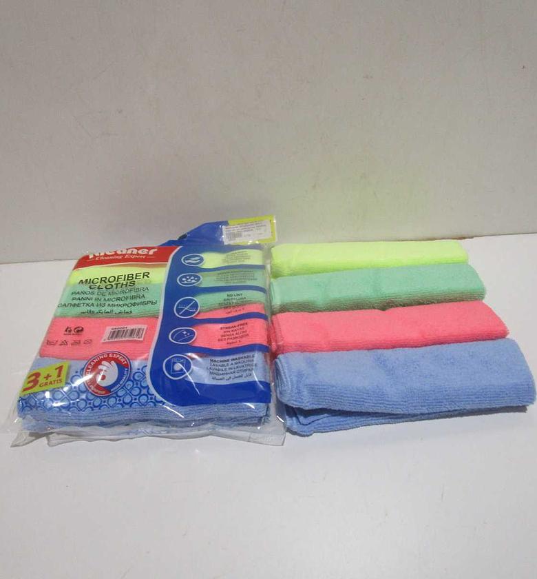 Microfiber cloths 4pcs size:38*40cm image