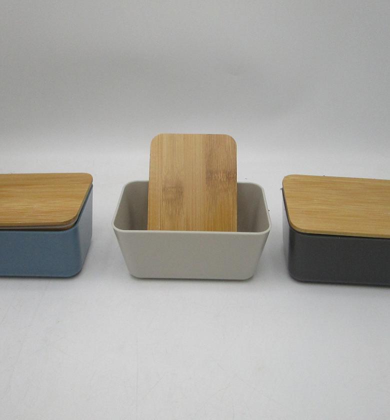 Storage box with bamboo l image