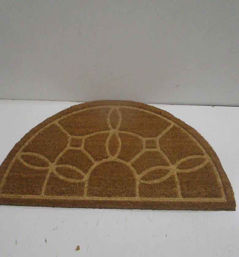 Natural plain embossed coir image