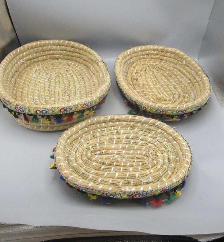 TRAY SET OF 3 39*39*10 33 image