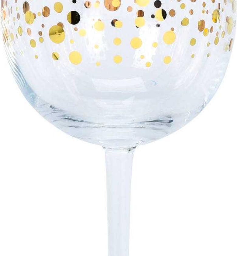 GOLDEN CRYSTAL WINE GLASS image