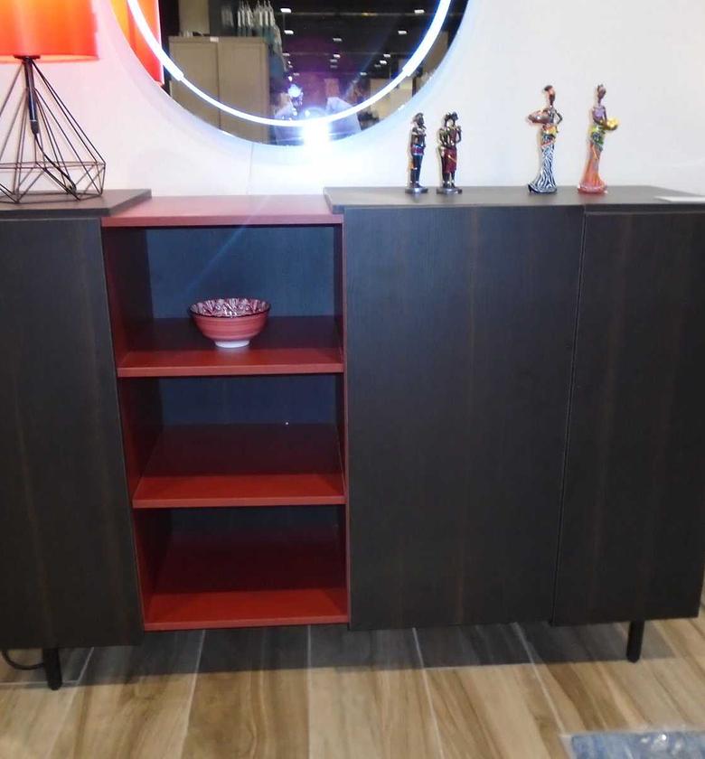 Side cabinet m43 dark oak+--- image