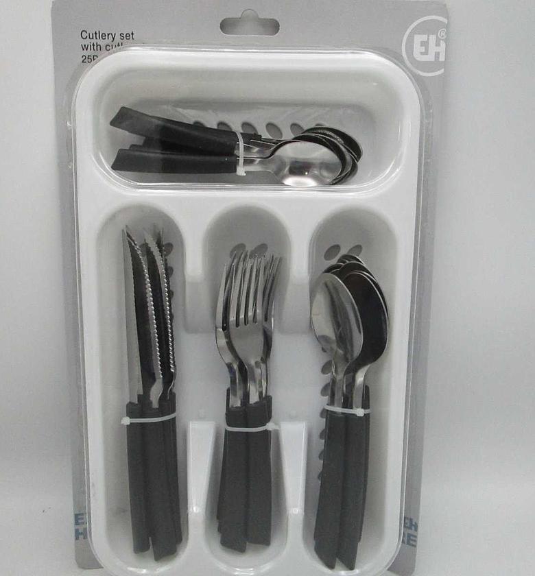 Cutlery set 25pcs cutlery image