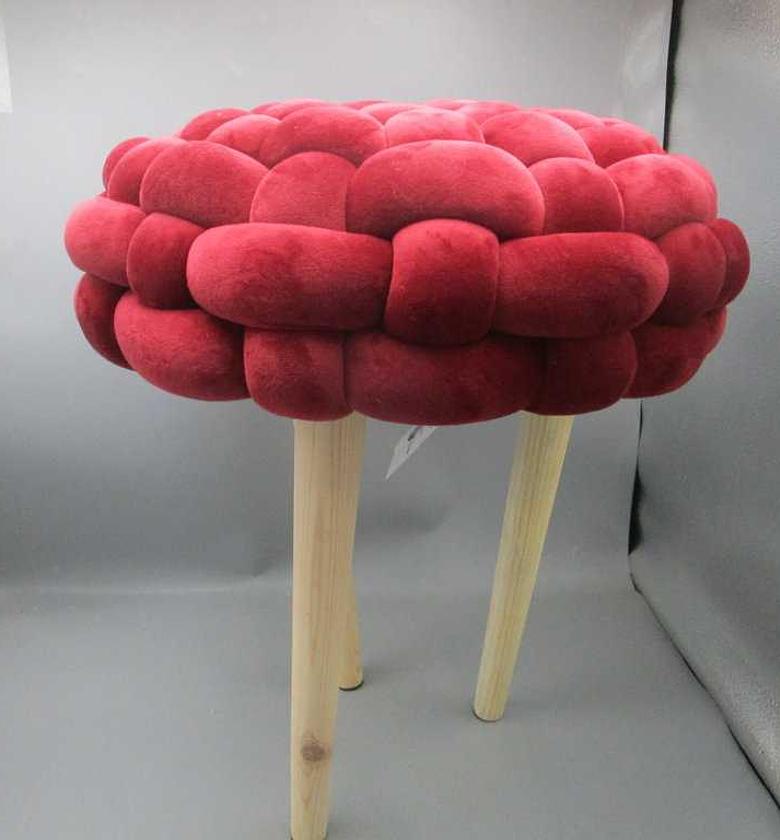 Polyester, Wood   3 Legs# image