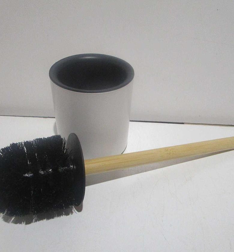 Toilet brush wc metal tige image