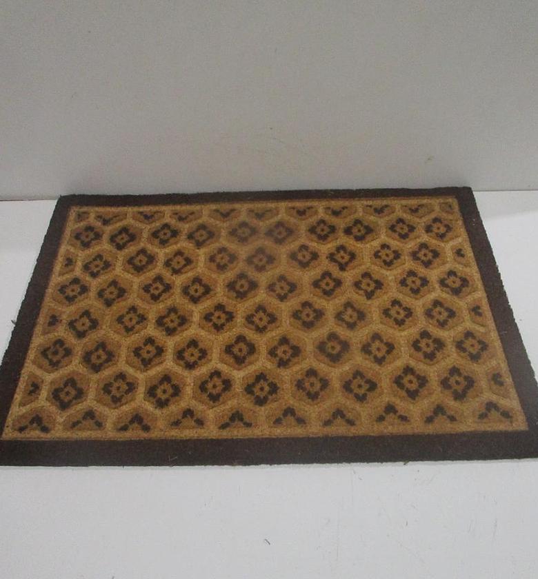 Natural printed embossed coir image