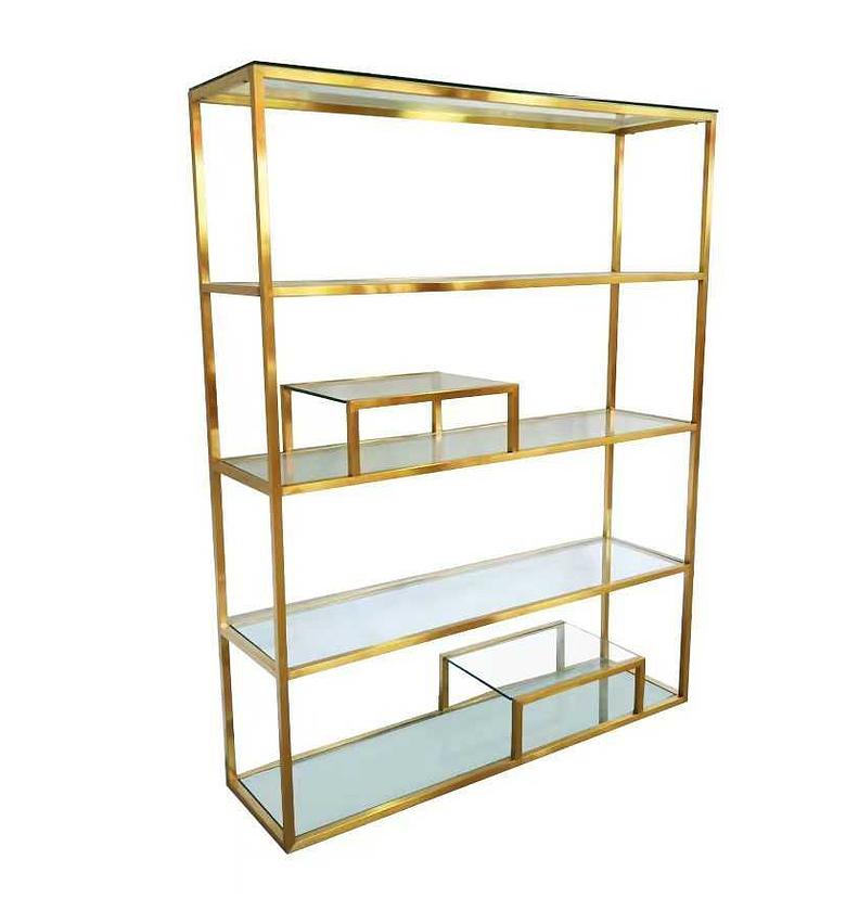 Shelf golden 140*38*160 #ref:gy-shl-8005g# image