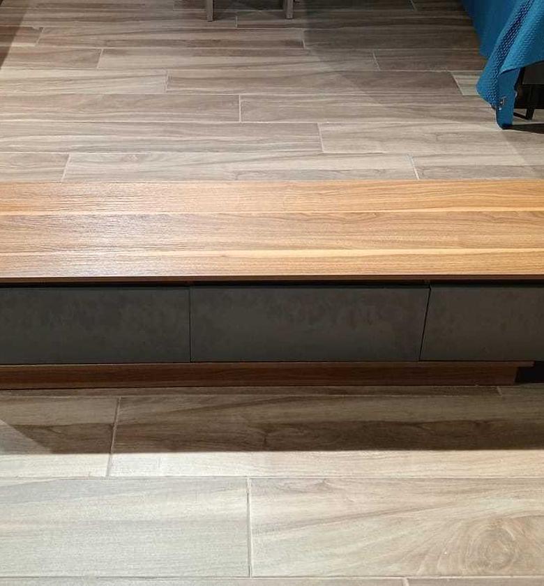 Tv stand melamine laminated image