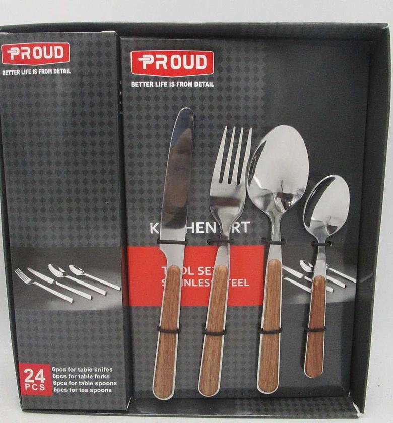 Stainless steel cutlery set image