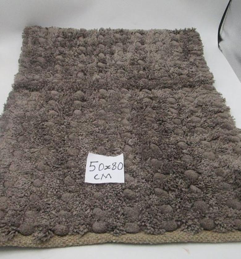 Bathmat cotton poly velvet image