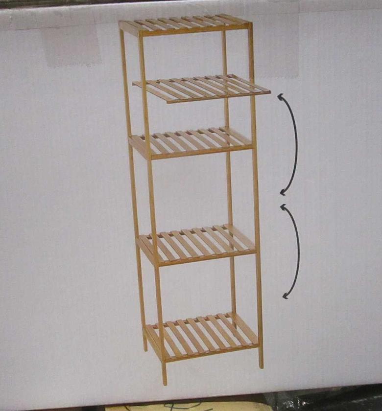 Shelf 4boxes mix bamboo #ref:155956# image