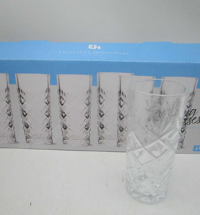 Drinking glass set of 6pcs image