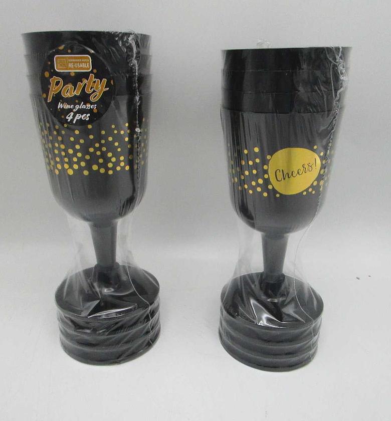 Wine glass set of 4pcs bl image