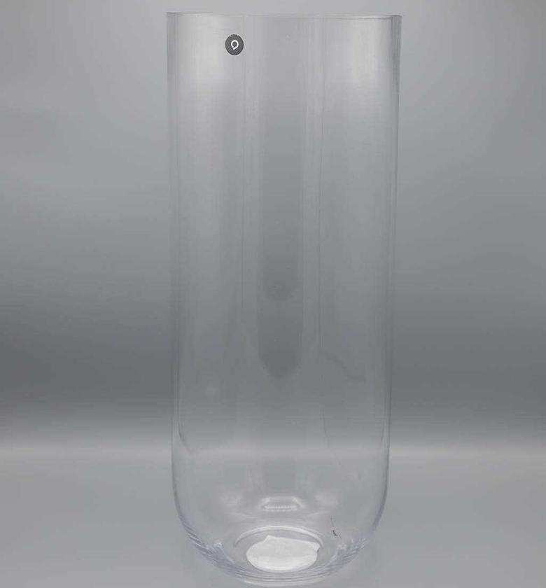 Vase glass d20xh50 #ref:1 image