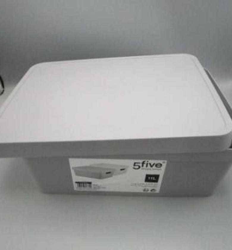 Storage box 11l mat grey  image