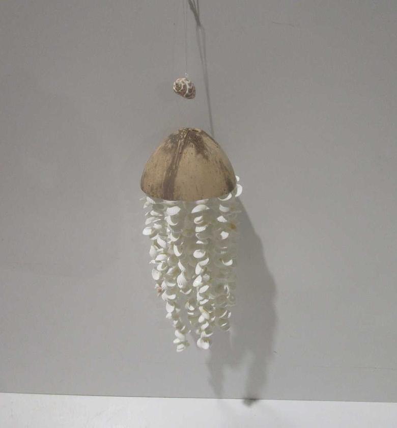 Wind chimes coconut w shells image