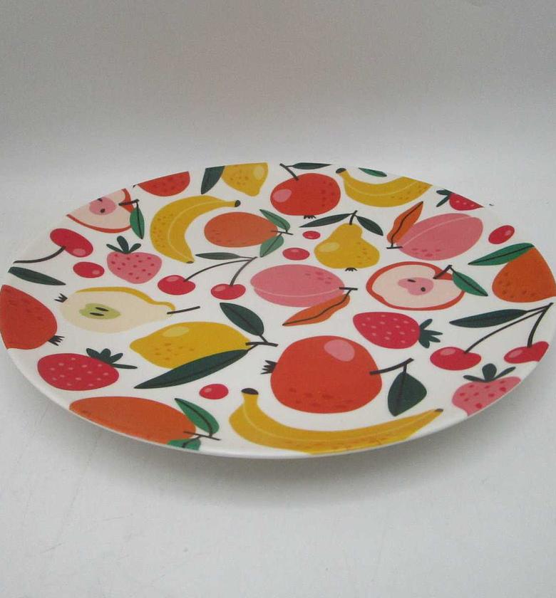 Plate flat melamine 25cm  image