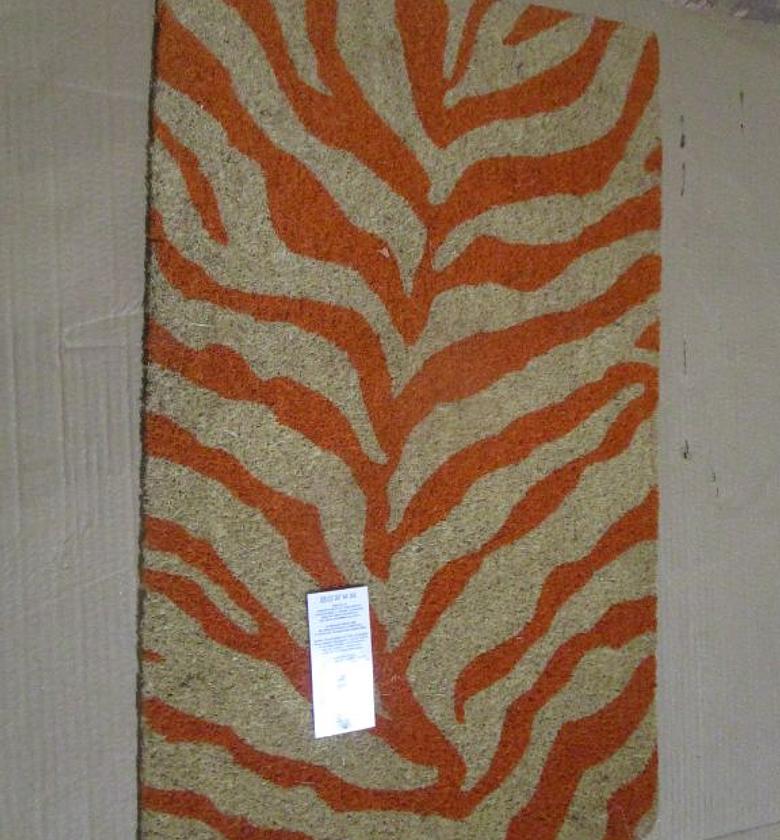 Doormat bleached printed coir image
