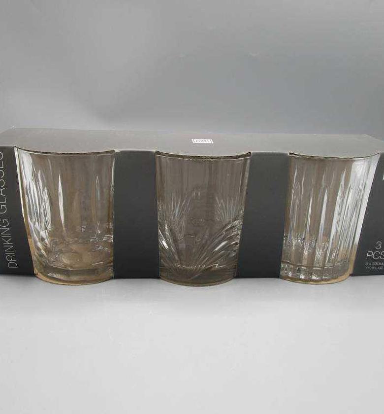 DRINKING GLASS SET 3PCS 3 image