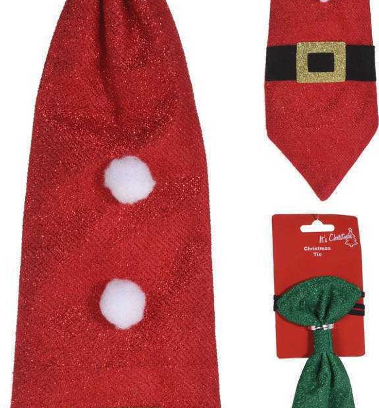 Christmas polyeste theme tie image