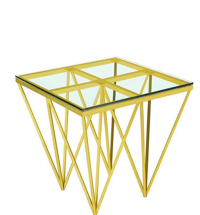 End table golden 50*50*50 image