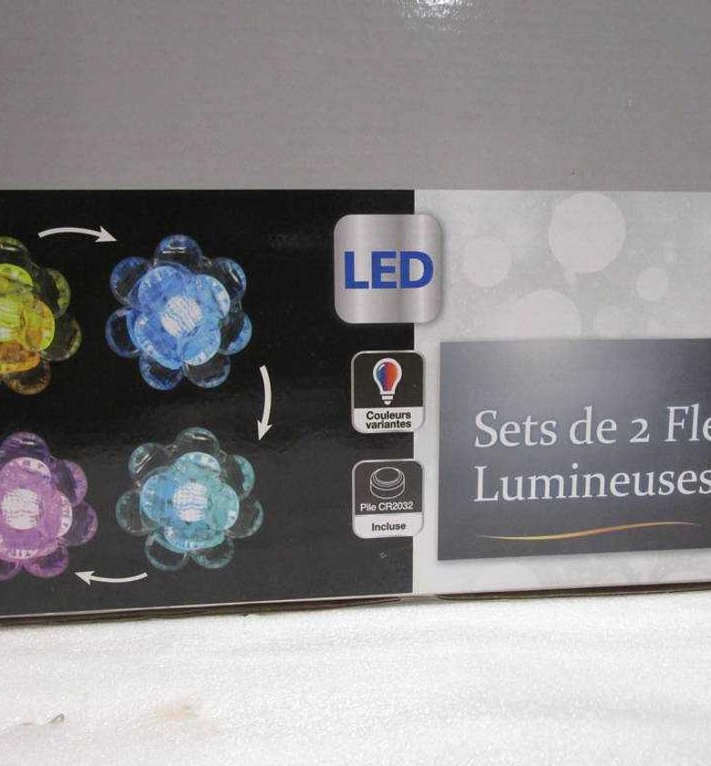 LED FLOWERS DECORATION X image