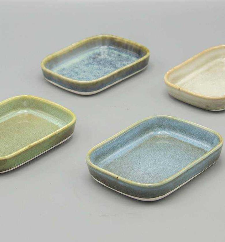 Plate oven 13x9x2.5cm faience image