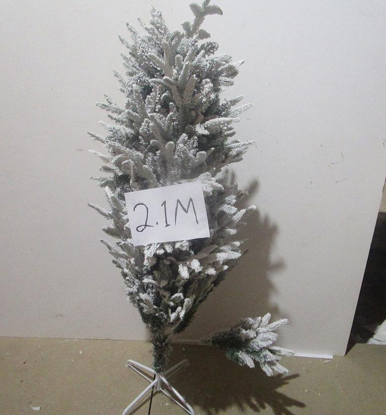 Xmas tree2.1m with snow 1137 image