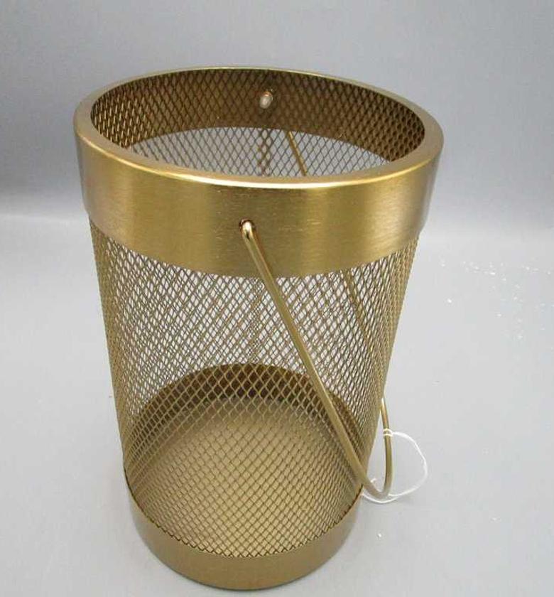 LANTERN IRON MESH GOLD CL image