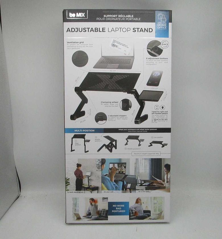 Adjustable laptop stand m8 image