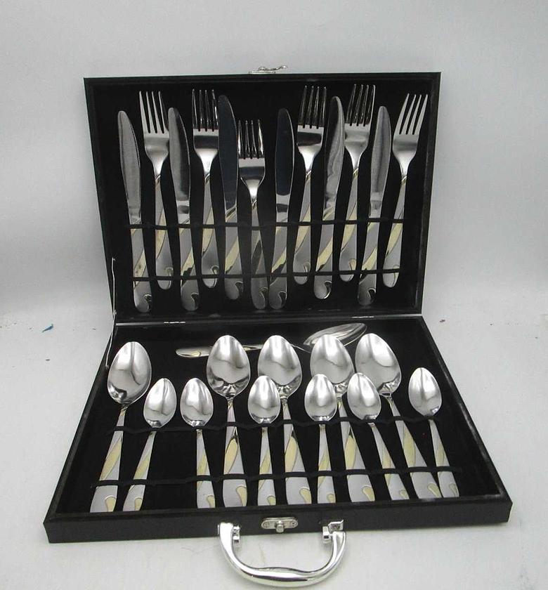 Stainless steel cutlery set image