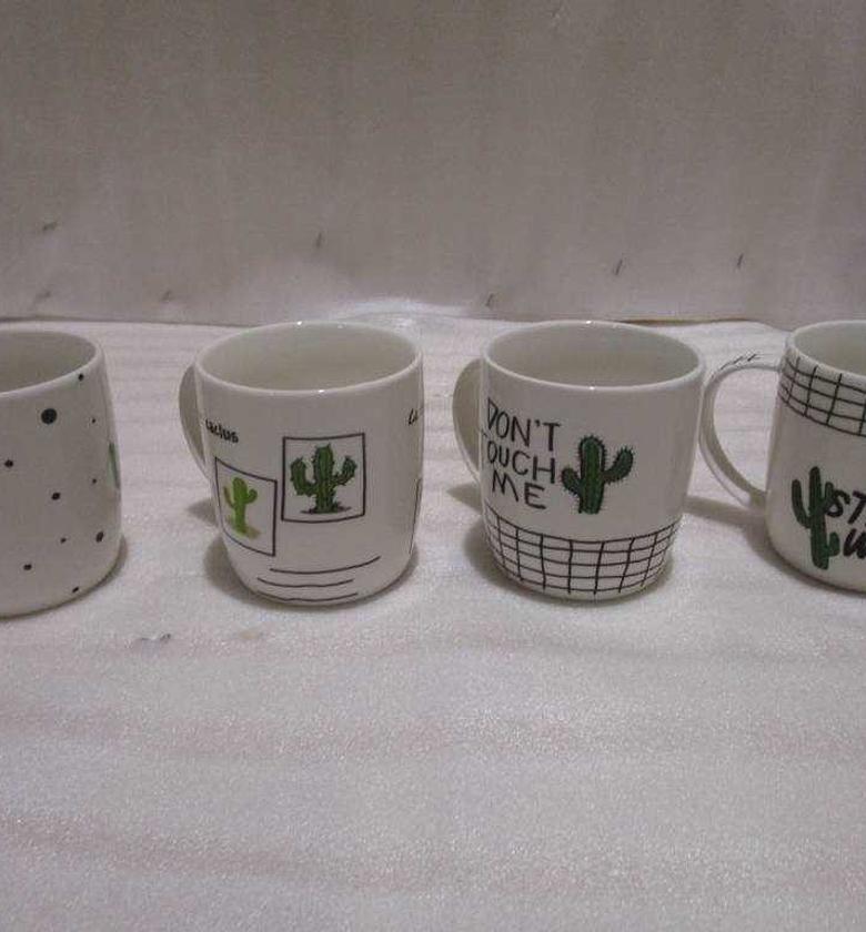 Mug cup-cactus 350cc4 color image