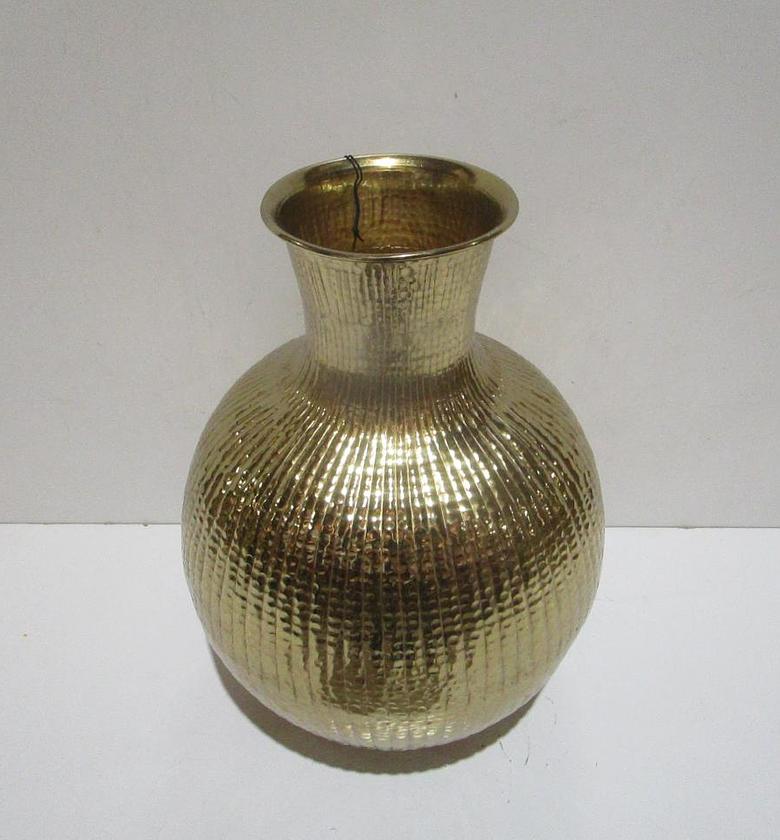 Medium vase alu sparkle ribs image