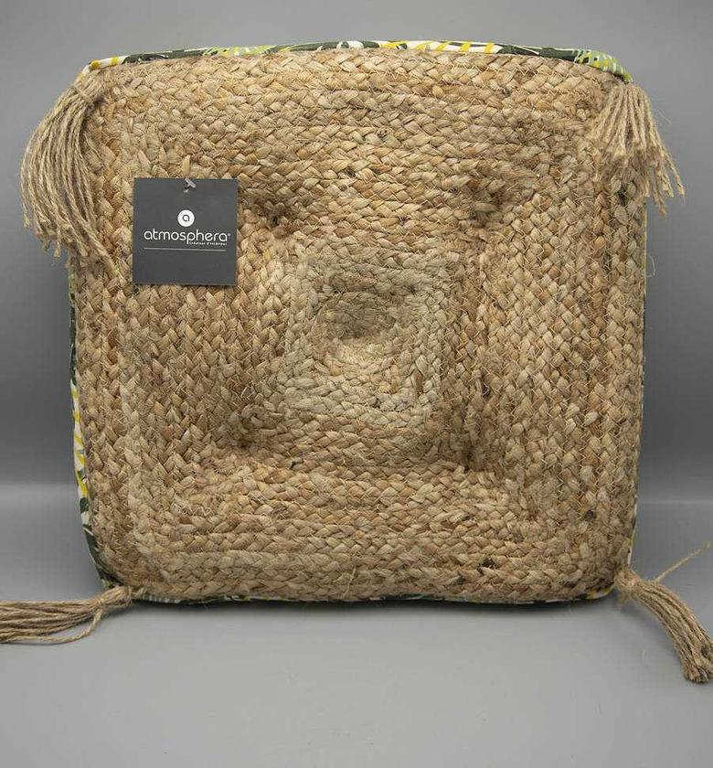 Cushion jute tropic floor image