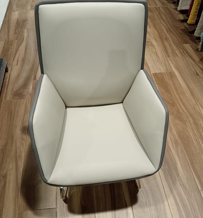 Office visitor chair pu back:dk image