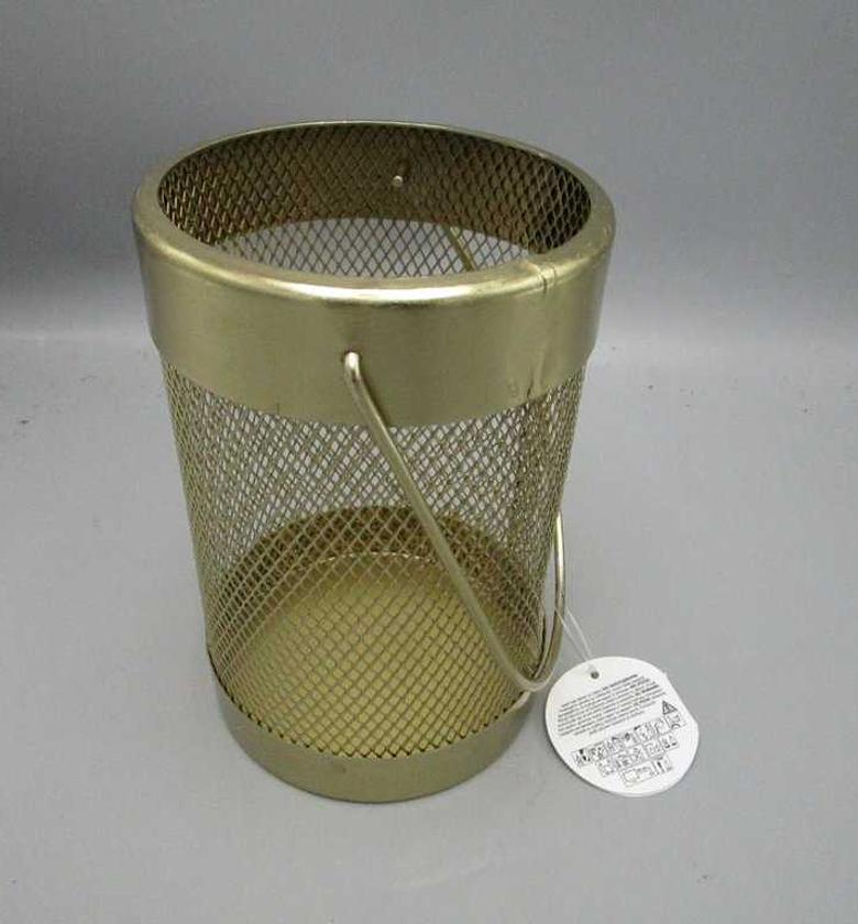 LANTERN METAL MESH GOLD C image