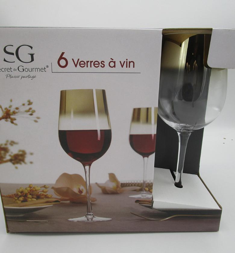 WINE GLASS X6 ARYA OR 38C image