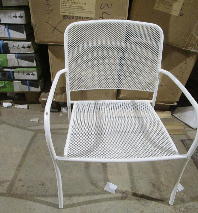 Chair stackable off white image