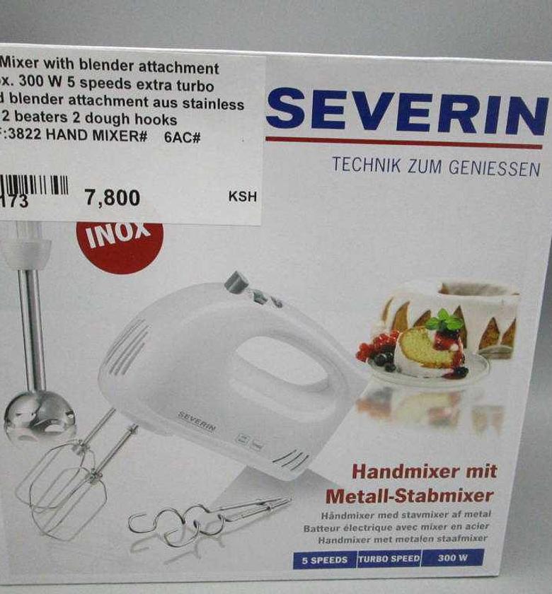 Food mixer with blender attachment image