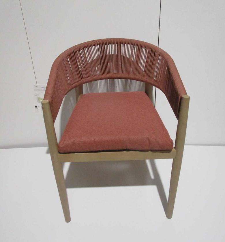 Armchair tevio dining brick image