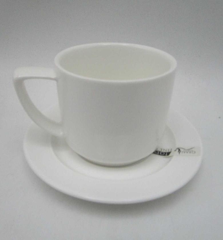 Coffee cup with plate 180ml image