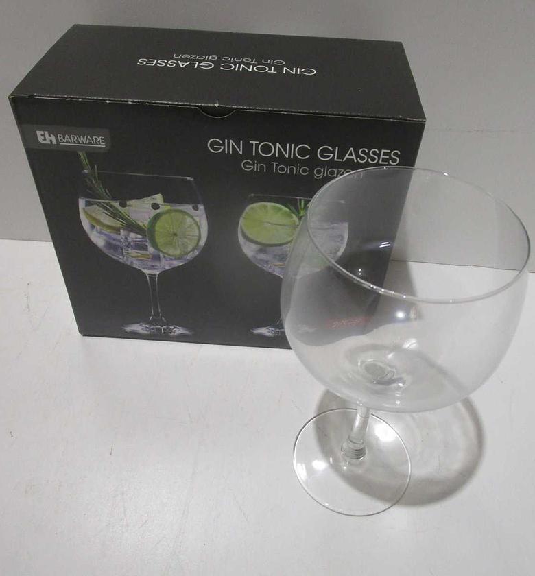 Gin tonic glass 650ml set image