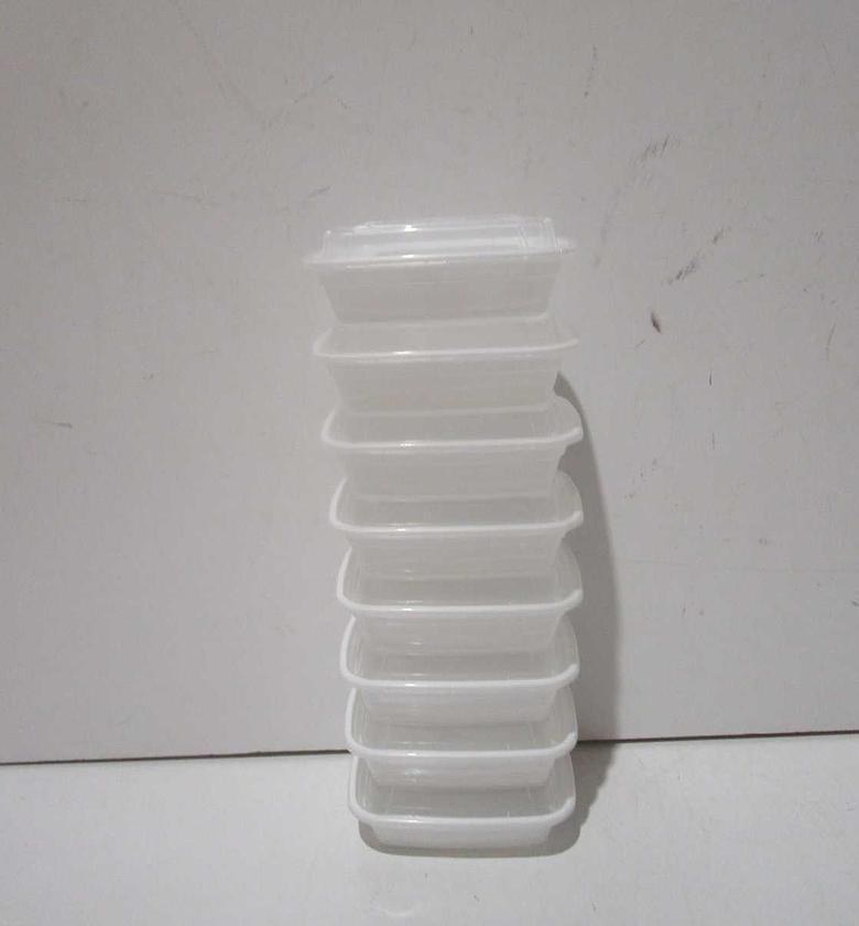 Container plastic food white image