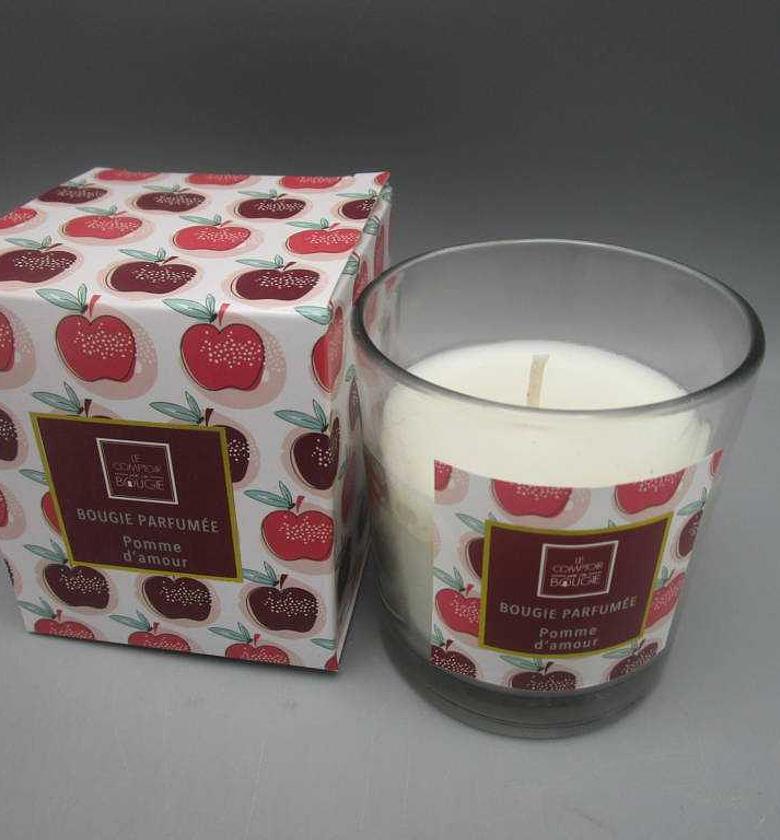 Candle apple glass neda 110g image