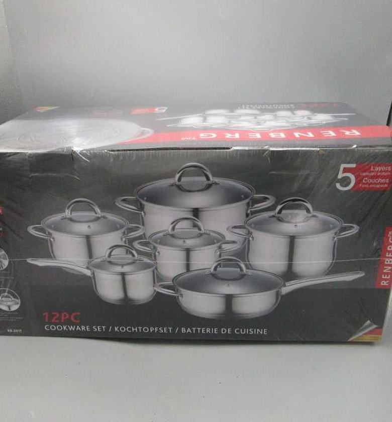 Cookware set 12 pc frypan image